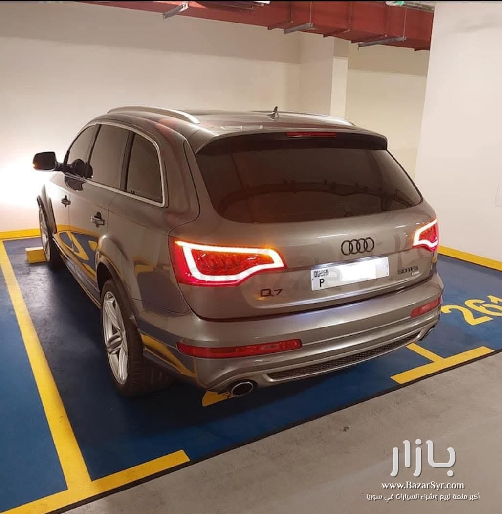 تواجد دمشق Audi Q7 2014 ماشية 165000 km محرك 6 سلندر 3.0 لتر 272حصان تواجد دمشق Audi Q7 2014 ماشية 165000 km محرك 6 سلندر 3.0 لتر 272حصان - أودي - 2014 - محافظة دمشق - صورة 3 من 4