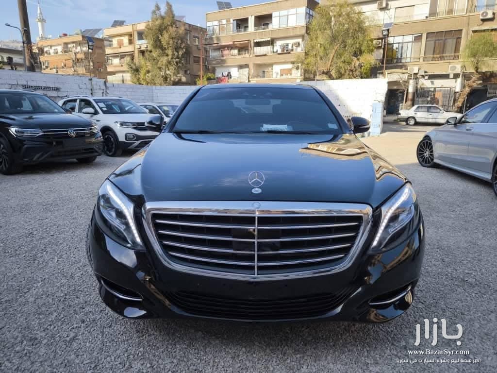 Mercedes S400_ سنة الصنع 2016 - السيارة اكمل وصف مسكرة   - مرسيدس - 2016 - محافظة دمشق - صورة 2 من 4