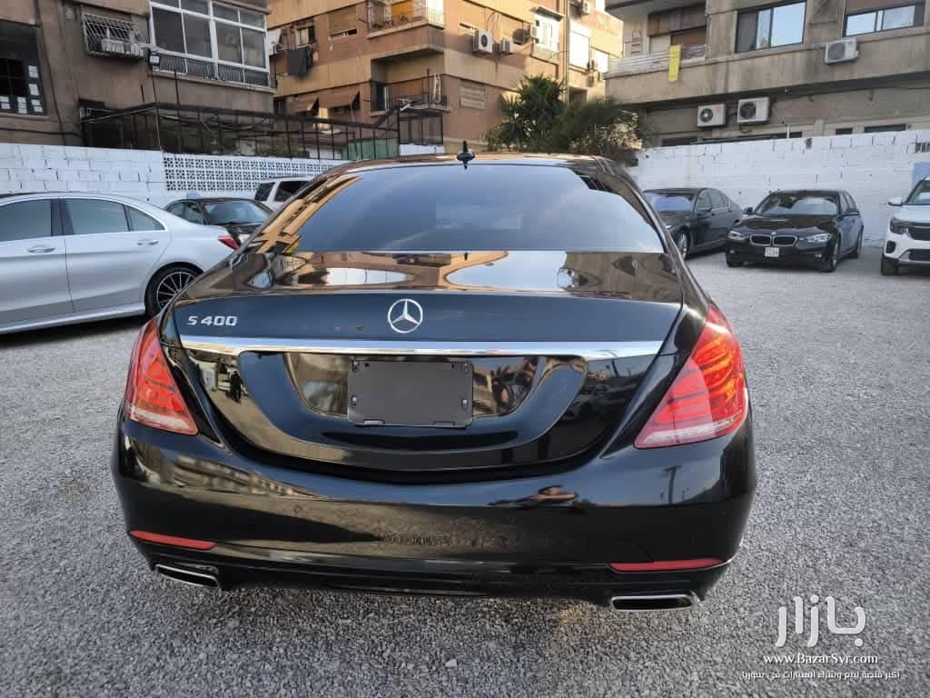 Mercedes S400_ سنة الصنع 2016 - السيارة اكمل وصف مسكرة   - مرسيدس - 2016 - محافظة دمشق - صورة 3 من 4