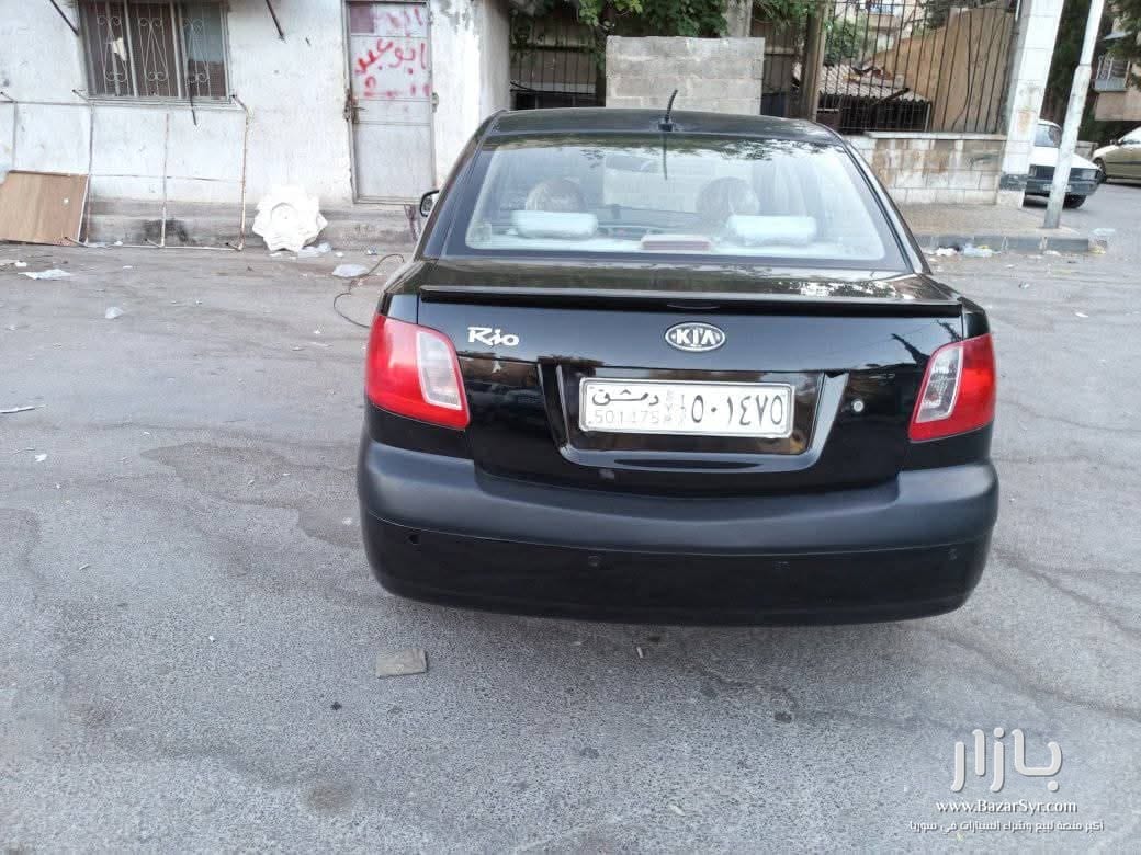 كيا ريو كرتها 2008تسجيل 2009 كيا ريو كرتها 2008تسجيل 2009 - كيا - 2009 - محافظة دمشق - صورة 2 من 4