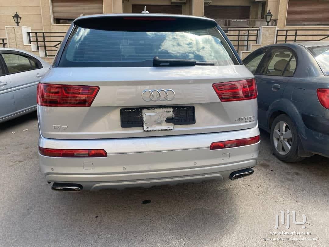 Audi Q7 2016 باللون الفضي Audi Q7 2016 باللون الفضي - أودي - 2016 - محافظة دمشق - صورة 5 من 5