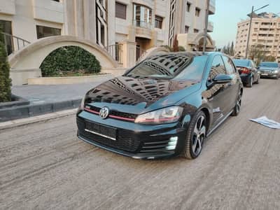 فولكسفاغن غولف  #Volkswagen_Golf_GT  سنة الصنع والتسجيل : 2015 - محافظة دمشق
