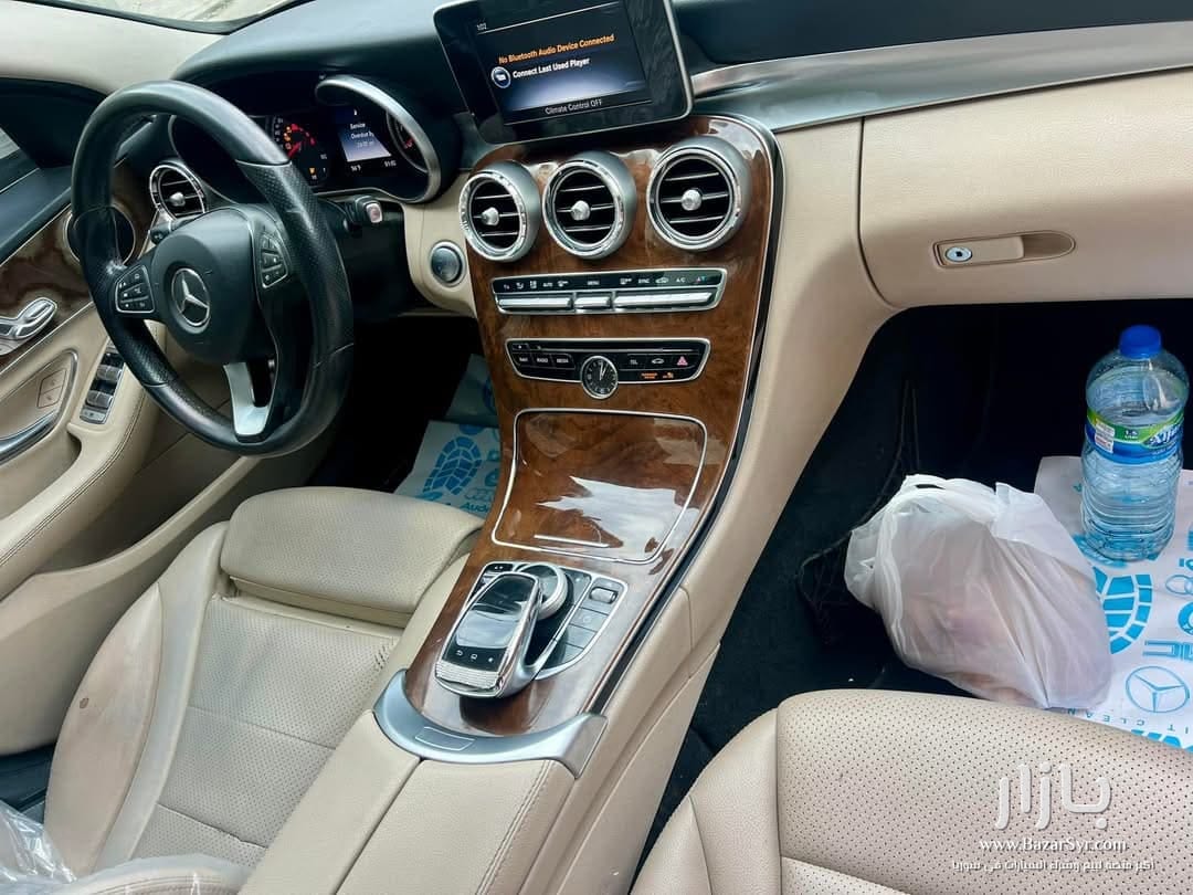 للبيع مرسيدس c300  موديل 2016 بنزين مجمركه وارد أمريكا ماشيه ١٢٥ الف ايرباغات الوكاله فول اوبشن - مرسيدس - 2016 - محافظة دمشق - صورة 4 من 4