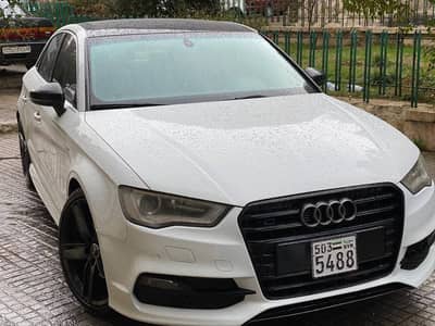 اودي A 3 كواترو tfsi محرك  2000 توين تيربو سنة الصنع 2015 جمرك جديد وارد الخليج خالية من الداخل والخارج 3قطع بويا اكمل وصف بفئتها - محافظة دمشق