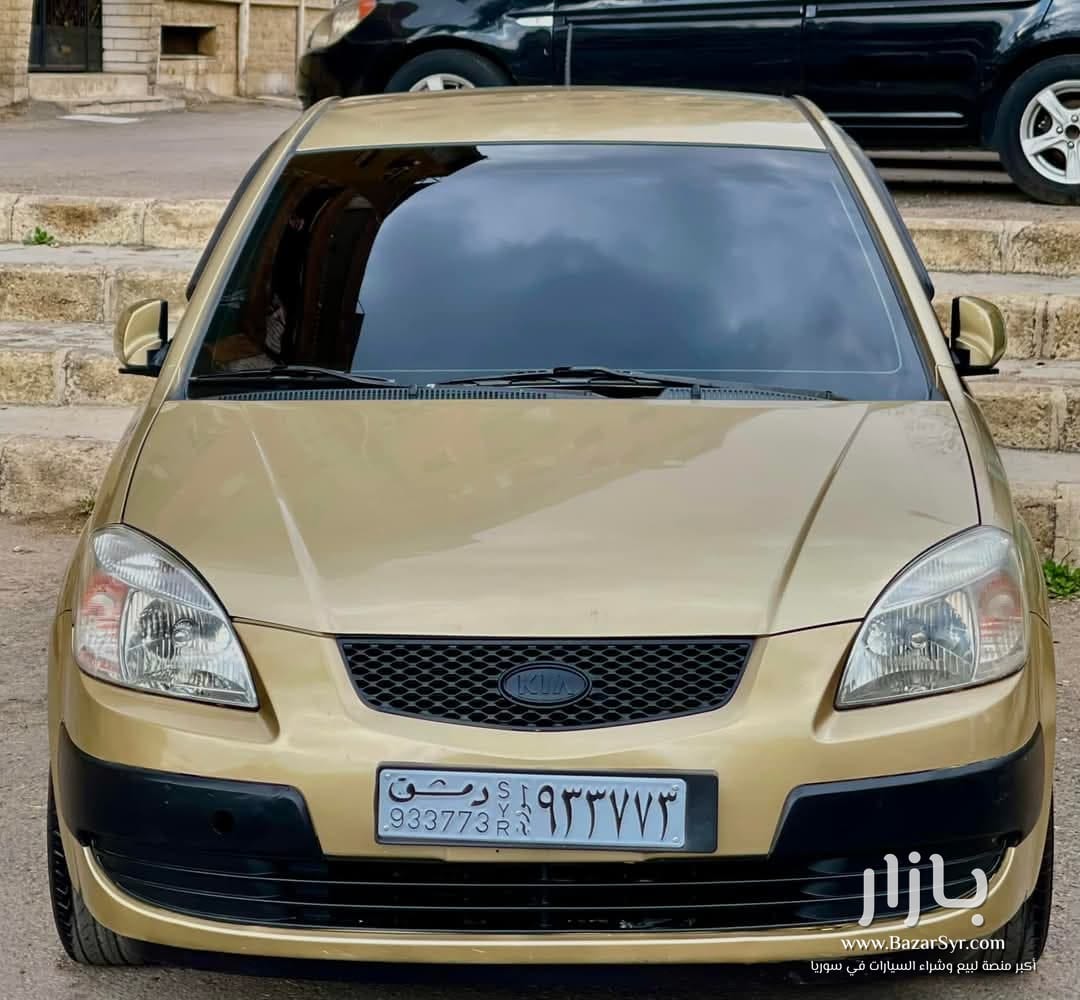 KIA .Rio 2007 كيا ريو KIA .Rio 2007 كيا ريو - كيا - 2007 - محافظة دمشق - صورة 5 من 6