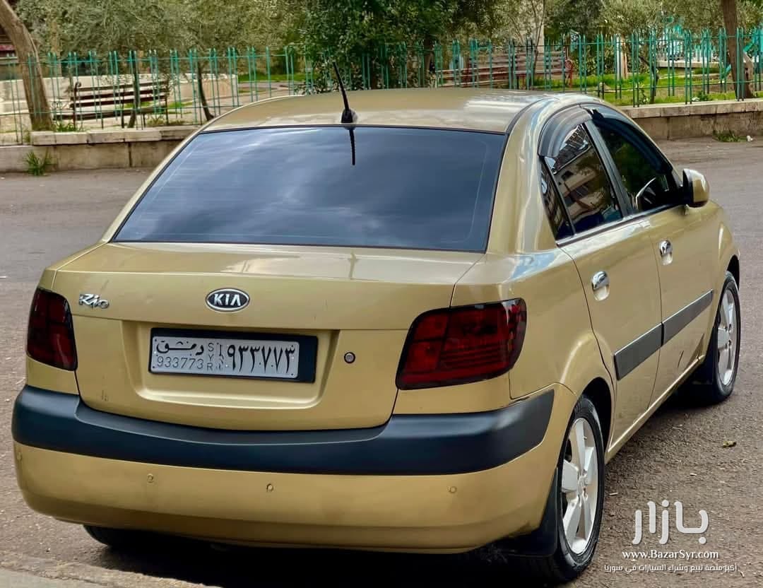 KIA .Rio 2007 كيا ريو KIA .Rio 2007 كيا ريو - كيا - 2007 - محافظة دمشق - صورة 6 من 6