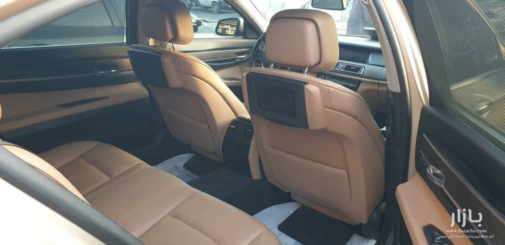 بي ام دبليو  740iL كرت 2012. المالك الاول للسيارة  6 سلندر  twin Turbo - بي إم دبليو - 2012 - محافظة دمشق - صورة 4 من 5