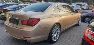 بي ام دبليو  740iL كرت 2012. المالك الاول للسيارة  6 سلندر  twin Turbo - محافظة دمشق