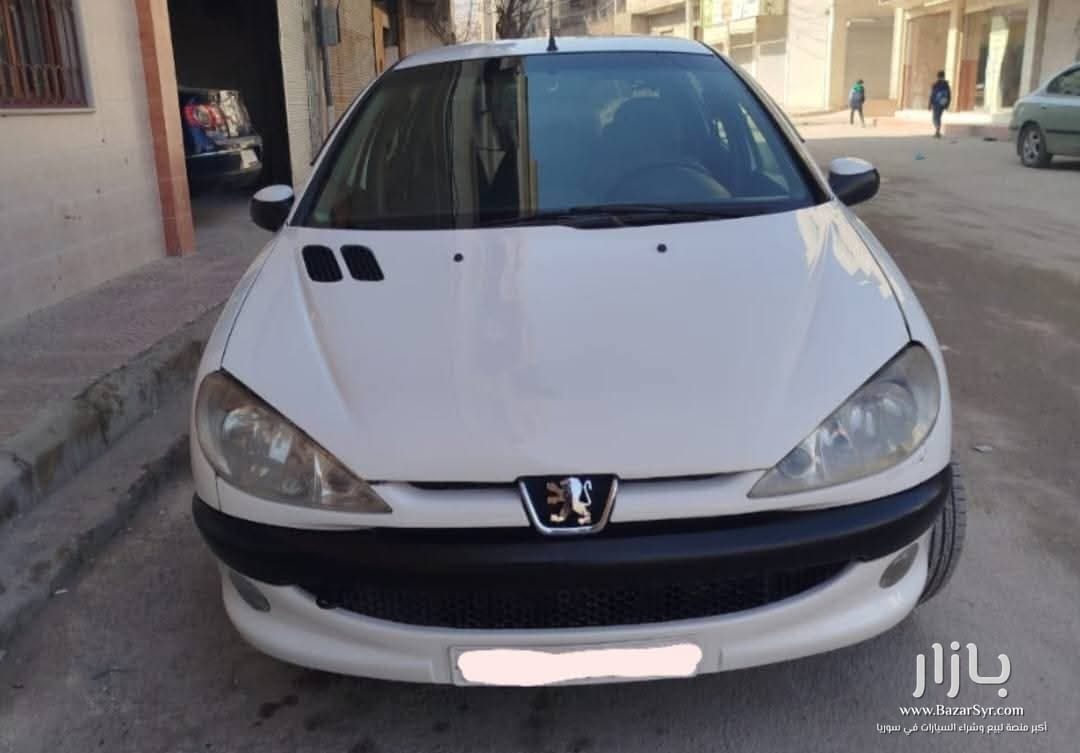 بيجو ٢٠٦  سورية نمرة دمشق 2009/2007 كاملة غيار عادي - بيجو - 2009 - محافظة دمشق - صورة 3 من 4