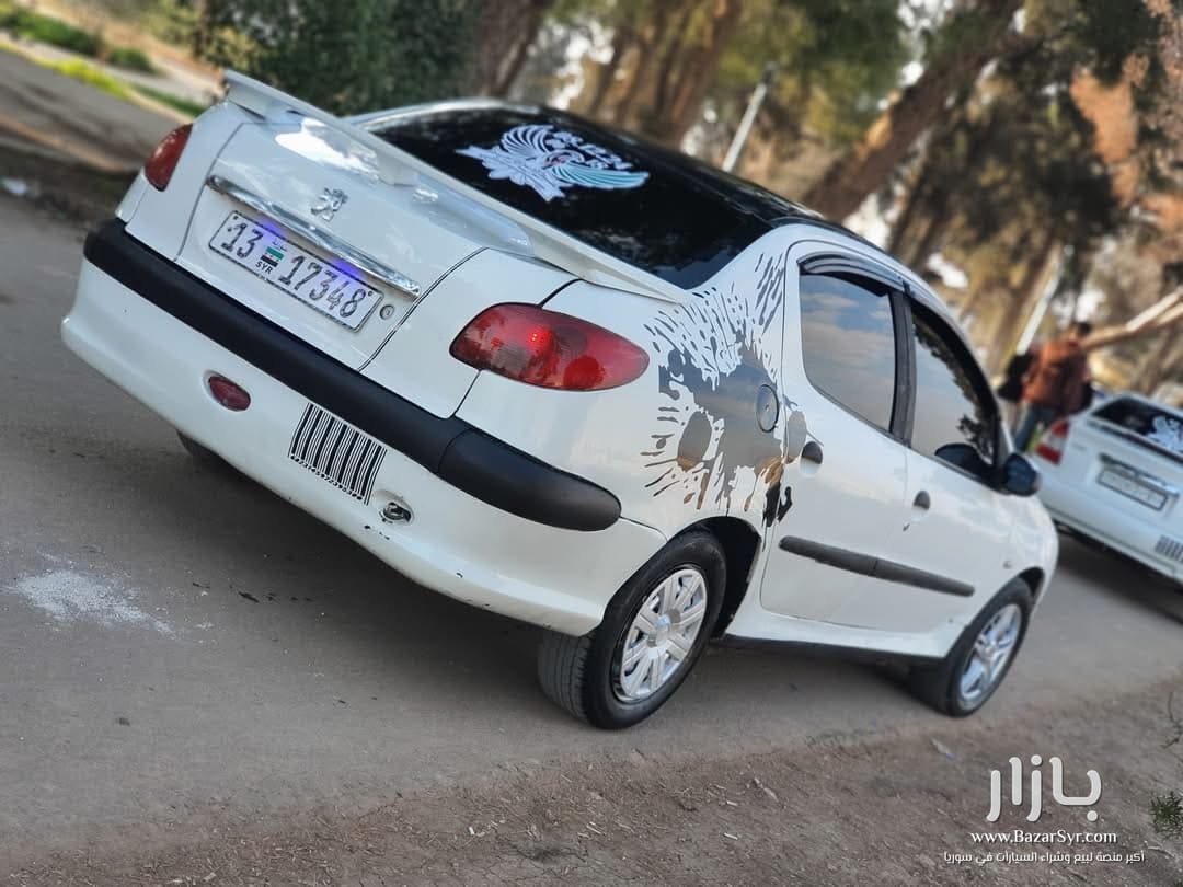 للبيع بيجو 206 سيدان  كرت 2008 تسجيل 2024 - بيجو - 2008 - محافظة حماة - صورة 2 من 7