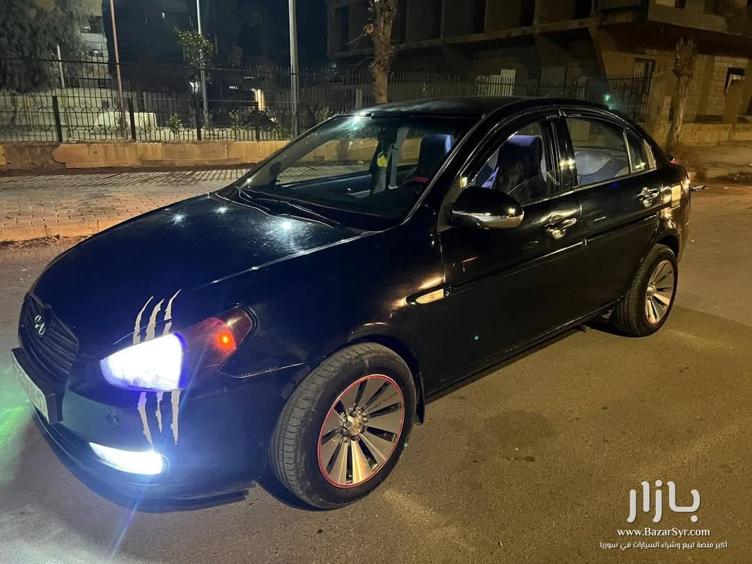 هونداي_فيرنا 🔷 كرت 2006 🚘 🔷 لون أسود 🔷 غيار عادي 🔷 خالية جوا وسقف هونداي_فيرنا 🔷 كرت 2006 🚘 🔷 لون أسود 🔷 غيار عادي 🔷 خالية جوا وسقف - هونداي - 2006 - محافظة دمشق - صورة 1 من 2