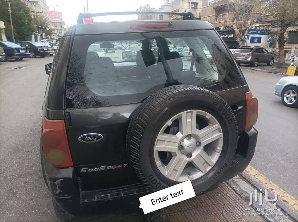جيب فورد ايكو سبورت ٢٠٠٧ خالية من جوا جيب فورد ايكو سبورت ٢٠٠٧ خالية من جوا - فورد - 2007 - محافظة دمشق - صورة 3 من 3