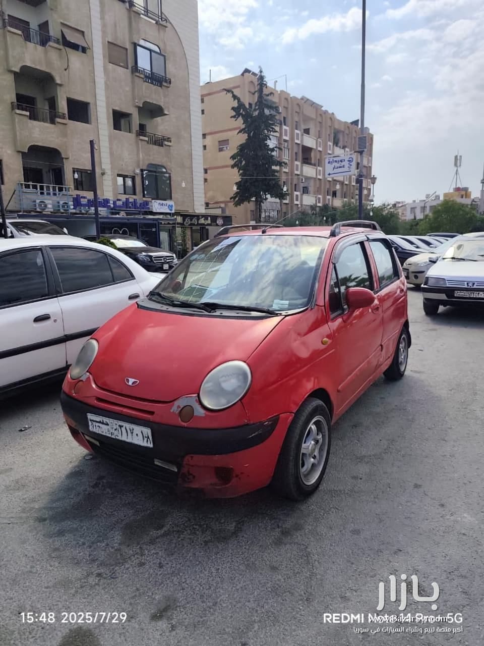 دايو_ماتيز 2001  - دايو - 2001 - محافظة دمشق - صورة 3 من 4