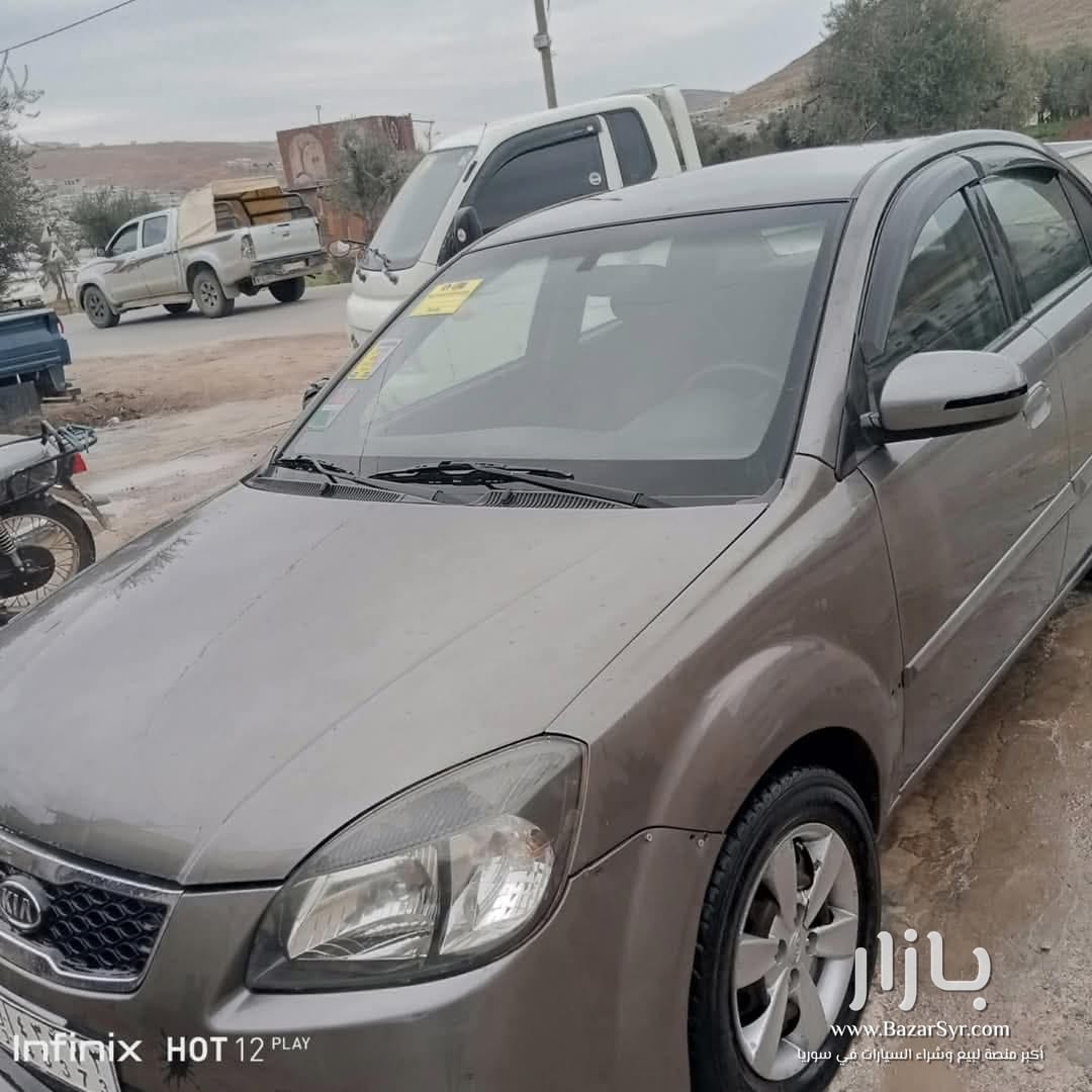 كيا ريو 2010 تسجيل 2011 بنزين توماتيك كيا ريو 2010 تسجيل 2011 بنزين توماتيك - كيا - 2010 - محافظة إدلب - صورة 2 من 5