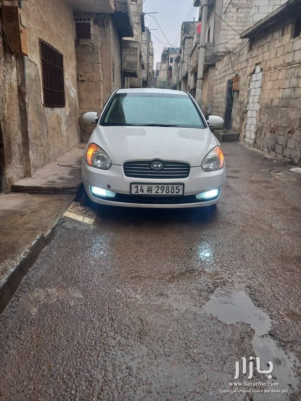متاح سيارة للبيع 🚖فيرنا 2006تسجيل 2008خالية برا جوا عدا كم قطعة جنط ودولاب دارة رفع بلور كهربا  - هونداي - محافظة دمشق - صورة 7 من 7