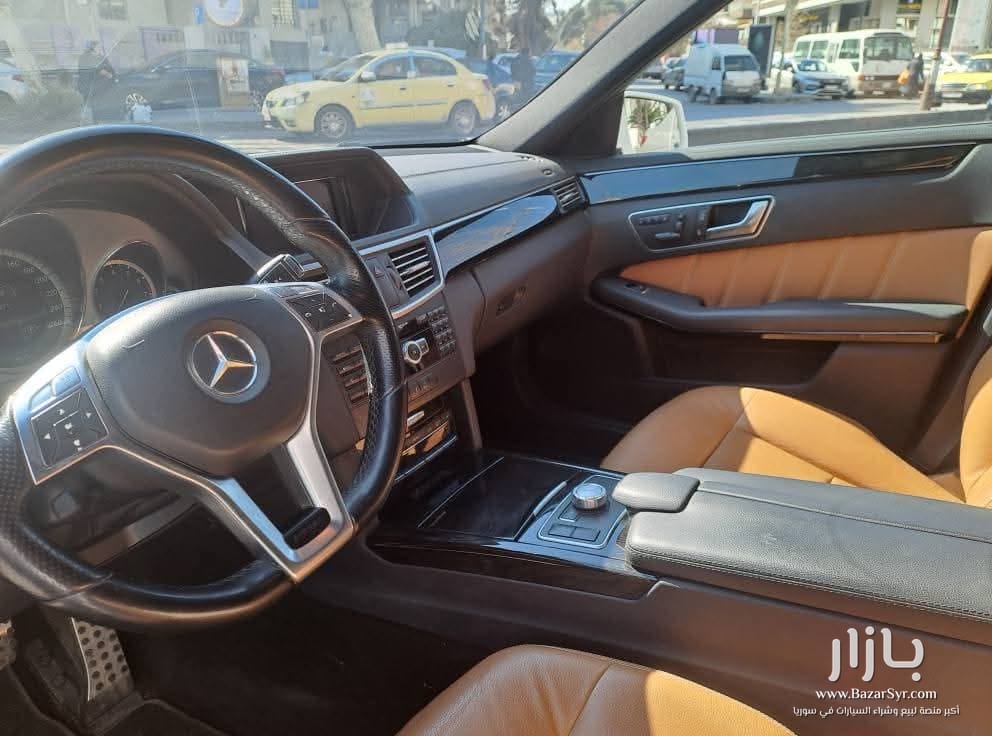 للبيع E300 موديل ٢٠١٣ بصمه سقف بانورامي للبيع E300 موديل ٢٠١٣ بصمه سقف بانورامي - مرسيدس - 2013 - محافظة دمشق - صورة 6 من 7