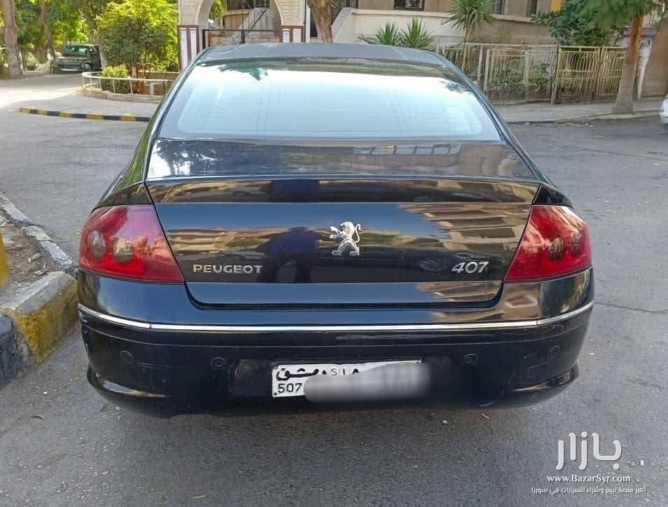بيجو ٤٠٧ بينزين بيجو ٤٠٧ بينزين - بيجو - محافظة دمشق - صورة 2 من 6