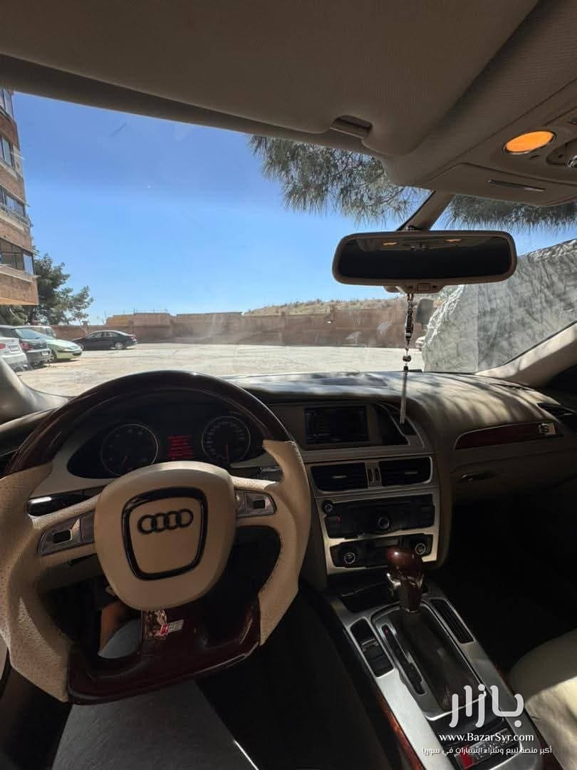 اودي A4 - سنة الصنع 2009 - العداد 165000km - المحرك 1800cc توربو - أودي - 2009 - محافظة دمشق - صورة 4 من 5