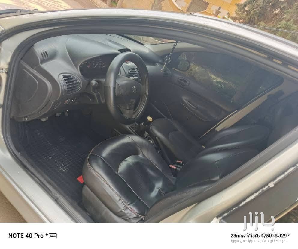 بيجو ٢٠٦ خالية برا جوا موديل ٢٠٠٣ تسجيل ٢٠٠٥ كاملة كير عادي بيجو ٢٠٦ خالية برا جوا موديل ٢٠٠٣ تسجيل ٢٠٠٥ كاملة كير عادي - بيجو - 2003 - محافظة دمشق - صورة 3 من 5