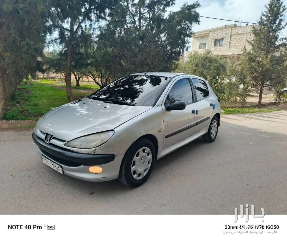 بيجو ٢٠٦ خالية برا جوا موديل ٢٠٠٣ تسجيل ٢٠٠٥ كاملة كير عادي بيجو ٢٠٦ خالية برا جوا موديل ٢٠٠٣ تسجيل ٢٠٠٥ كاملة كير عادي - بيجو - 2003 - محافظة دمشق - صورة 1 من 5