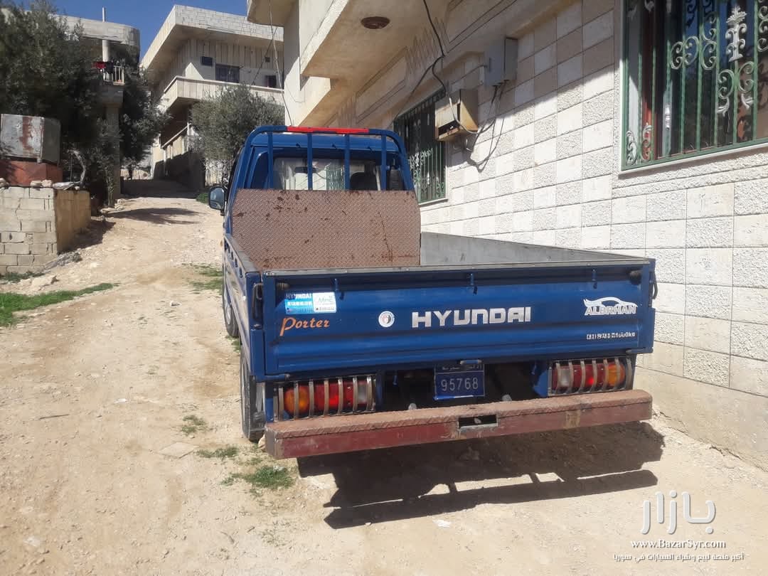 هواندي بورتر أوربية_حبة وربع_ صنع وتسجيل ٢٠٠٢ _خالية العلام برا جوا بالشحم هواندي بورتر أوربية_حبة وربع_ صنع وتسجيل ٢٠٠٢ _خالية العلام برا جوا بالشحم - هونداي - 2002 - محافظة دمشق - صورة 1 من 4