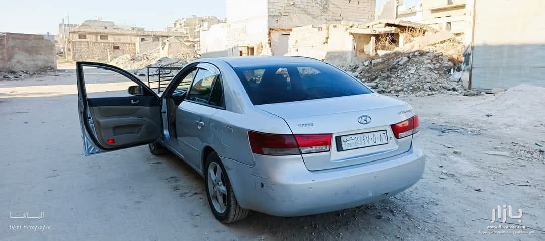 هونداي سوناتا موديل 2007 تسجيل 2008 خالي العلام برا جوا هونداي سوناتا موديل 2007 تسجيل 2008 خالي العلام برا جوا - هونداي - 2007 - محافظة حلب - صورة 4 من 6