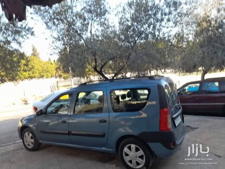 للبيع داسيا لوغان 7ركب كاملة غيار عادي السيارة جاهزة مابدا ليرة 300بتنكة موديلها 2007تسجيل2009خالية سقف وجوا  تمانا من برا تلت قطع - سيات - محافظة دمشق - صورة 5 من 5
