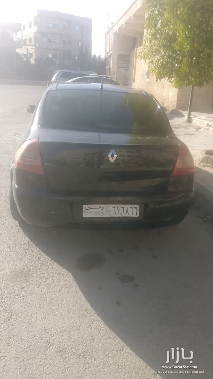 رينو ميغان سنه الصنع 2005 سنة تسجيل 2005 رينو ميغان سنه الصنع 2005 سنة تسجيل 2005 - ساب - 2005 - محافظة دمشق - صورة 4 من 5