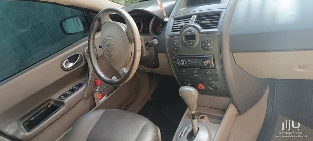 رينو ميغان سنه الصنع 2005 سنة تسجيل 2005 رينو ميغان سنه الصنع 2005 سنة تسجيل 2005 - ساب - 2005 - محافظة دمشق - صورة 5 من 5