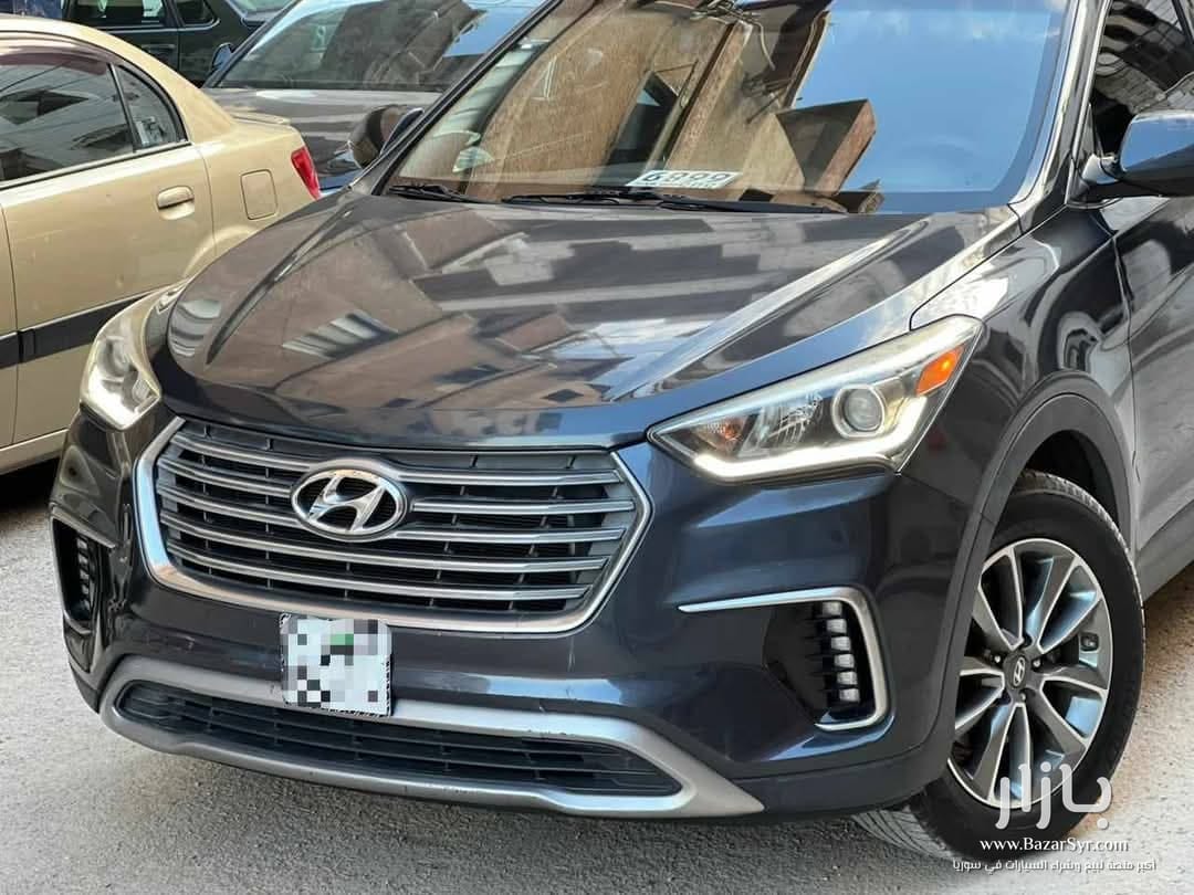 Hyundai Grand Santa Fe 2017 هونداي غراند _بحالة الوكالة Hyundai Grand Santa Fe 2017 هونداي غراند _بحالة الوكالة - هونداي - 2017 - محافظة دمشق - صورة 2 من 6