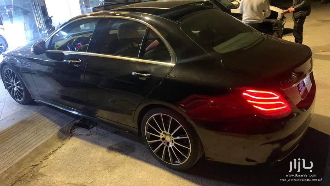 Mercedes-Benz C-Class C 200 المواصفات لون السيارة : أسود عداد Mercedes-Benz C-Class C 200 المواصفات لون السيارة : أسود عداد - مرسيدس - محافظة دمشق - صورة 1 من 4