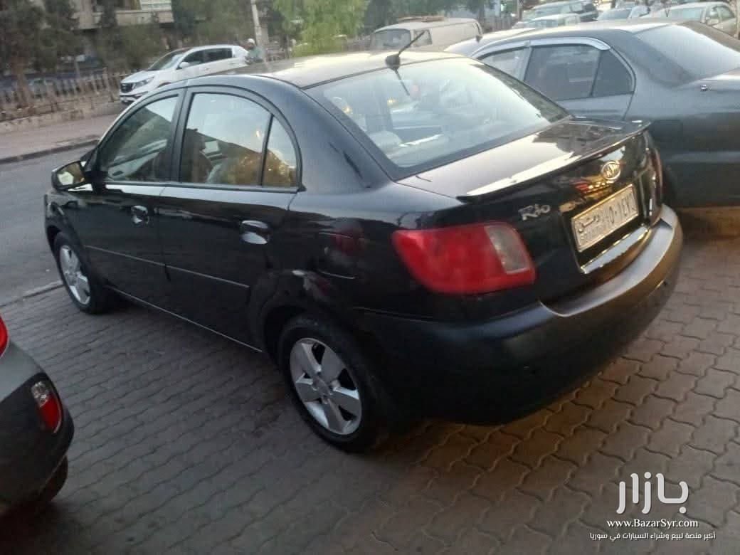 كيا ريو  كرتها 2008تسجيل 2009 - كيا - 2009 - محافظة دمشق - صورة 3 من 5