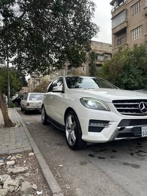 مارسيدس بينز Ml  2013 وارد خليج قطر  خالية العلام برا جوا  اكمل وصف بل فئة  - محافظة دمشق