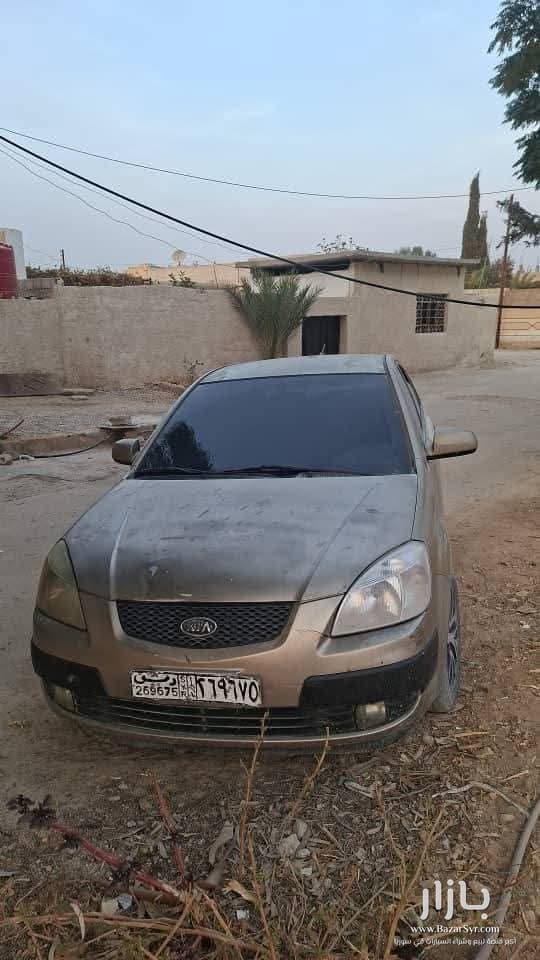 كيا ريو كرت 2007خالية كيا ريو كرت 2007خالية - كيا - محافظة دمشق - صورة 2 من 3