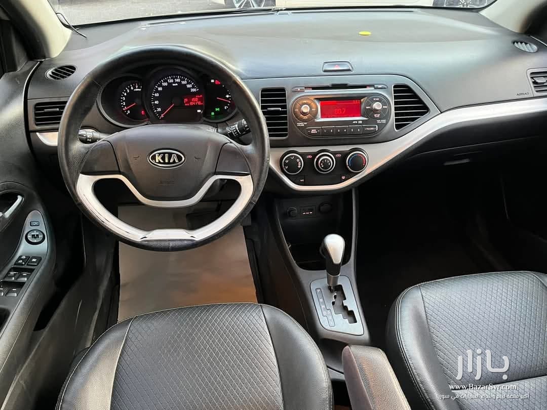 للبيع في دمشق تواجد وفراغ دمشق (كيا بيكانتو : Kia Picanto) 2012/2013 للبيع في دمشق تواجد وفراغ دمشق (كيا بيكانتو : Kia Picanto) 2012/2013 - كيا - 2012 - محافظة دمشق - صورة 6 من 6