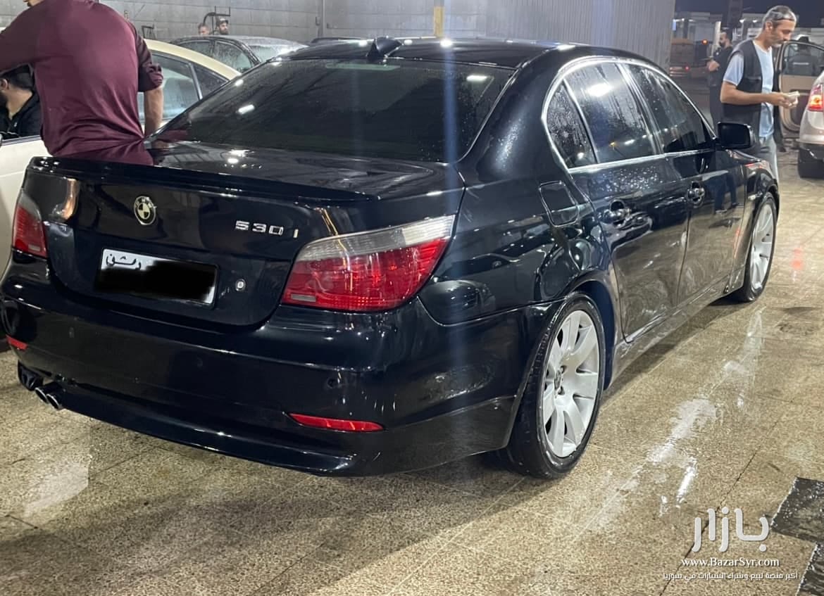 Bmw 530 e60 اكمل وصف نمرة سورية قديمة لون اسود Bmw 530 e60 اكمل وصف نمرة سورية قديمة لون اسود - بي إم دبليو - محافظة دمشق - صورة 2 من 5