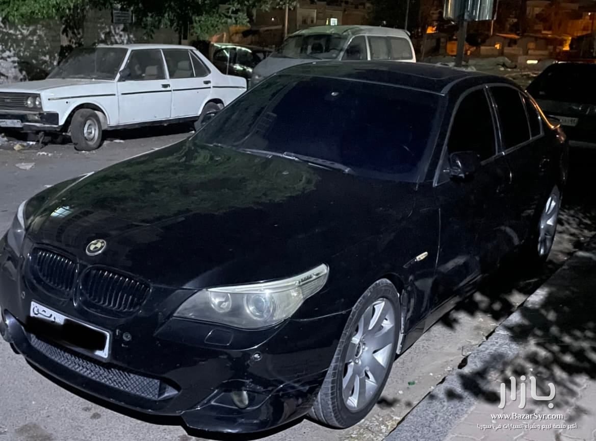 Bmw 530 e60 اكمل وصف نمرة سورية قديمة لون اسود Bmw 530 e60 اكمل وصف نمرة سورية قديمة لون اسود - بي إم دبليو - محافظة دمشق - صورة 5 من 5