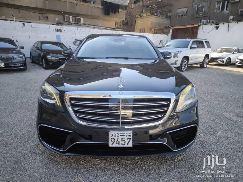Mercedes S63 _ سنة الصنع 2014 _السيارة اكمل وصف مسكرة Mercedes S63 _ سنة الصنع 2014 _السيارة اكمل وصف مسكرة - مرسيدس - 2014 - محافظة دمشق - صورة 2 من 6