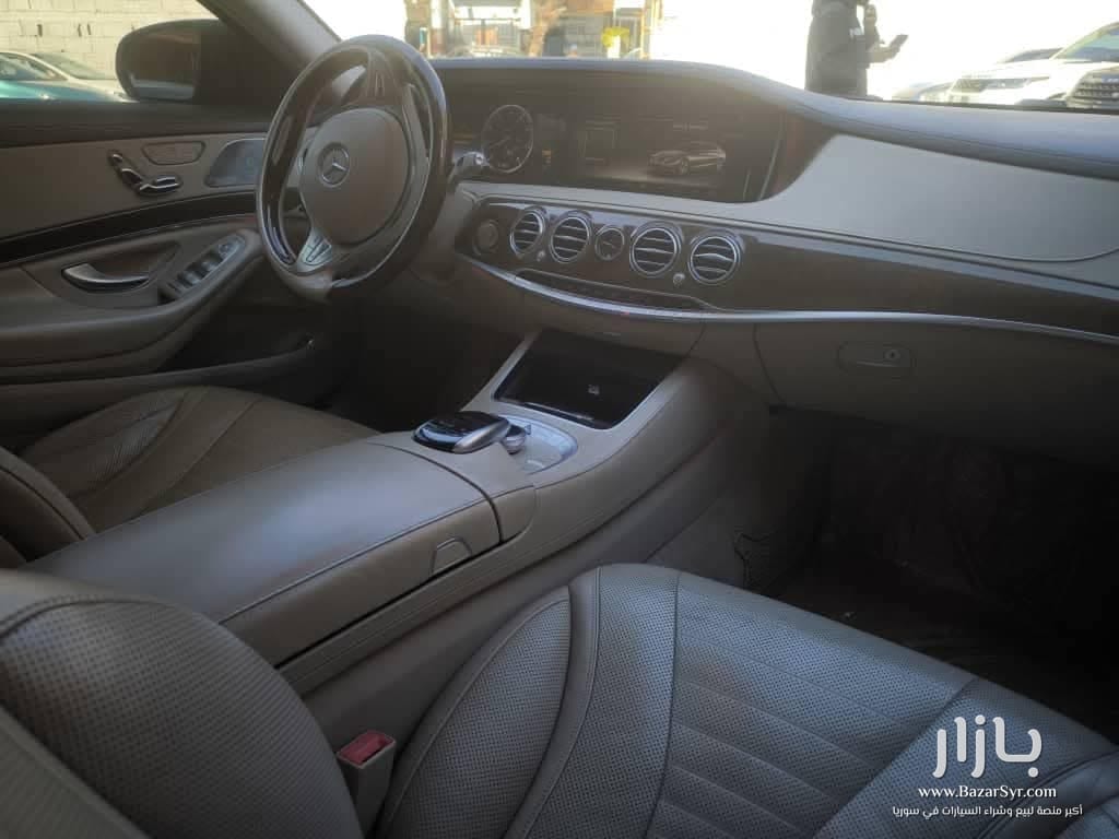 Mercedes S63 _ سنة الصنع 2014 _السيارة اكمل وصف مسكرة Mercedes S63 _ سنة الصنع 2014 _السيارة اكمل وصف مسكرة - مرسيدس - 2014 - محافظة دمشق - صورة 6 من 6
