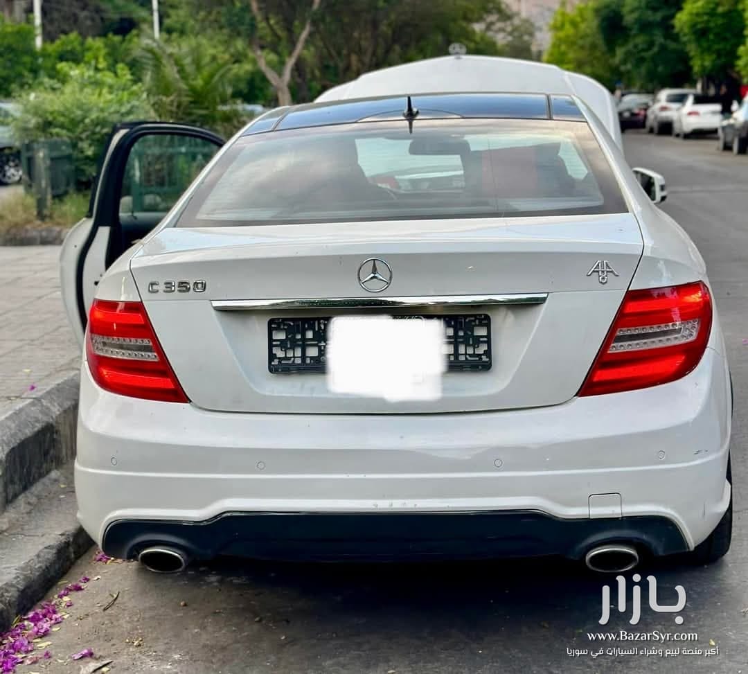 مرسيدس c350  سنة الصنع: 2013 أكمل وصف بانوراما - مرسيدس - 2013 - محافظة دمشق - صورة 4 من 5