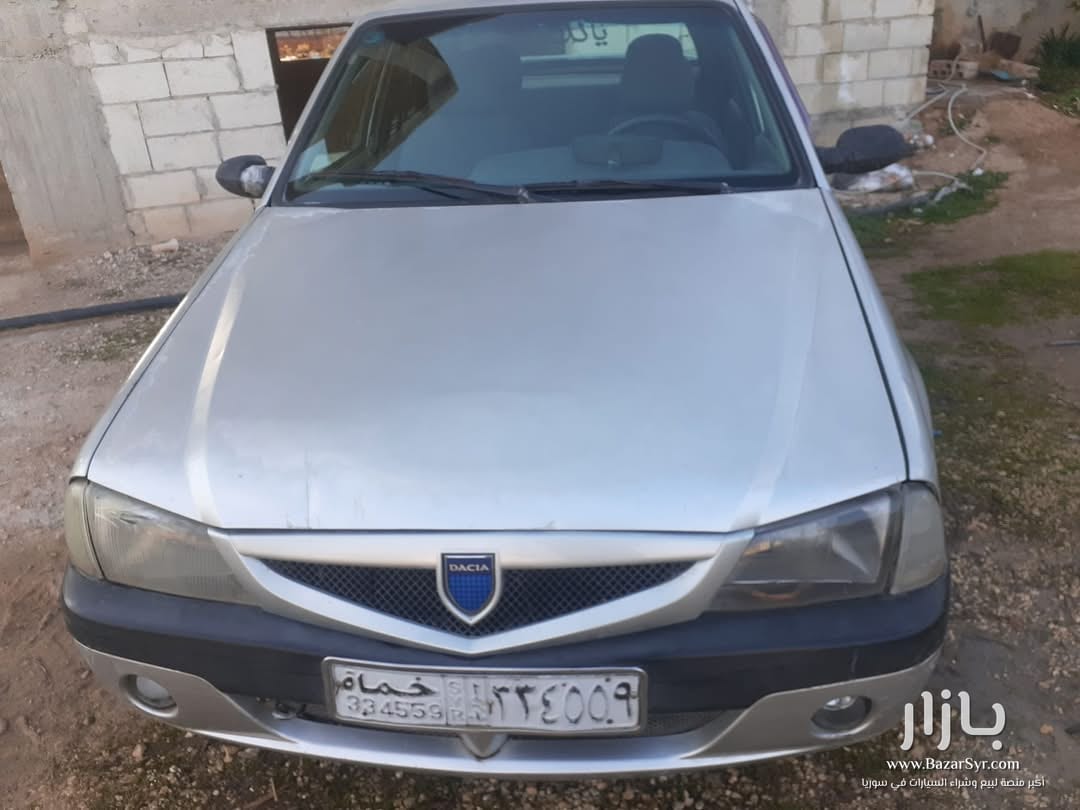 للبيع داسيا سولنزا لون فضي محرك ممتاز دوزان ممتاز خاليه العلام سورية نظامية نمرة حماة للبيع داسيا سولنزا لون فضي محرك ممتاز دوزان ممتاز خاليه العلام سورية نظامية نمرة حماة - فورد - محافظة حماة - صورة 1 من 6