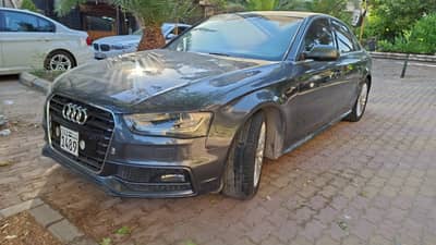 اودي A4 ‏‪ 2013 بنزين 4 سلندر كاملة  - محافظة إدلب