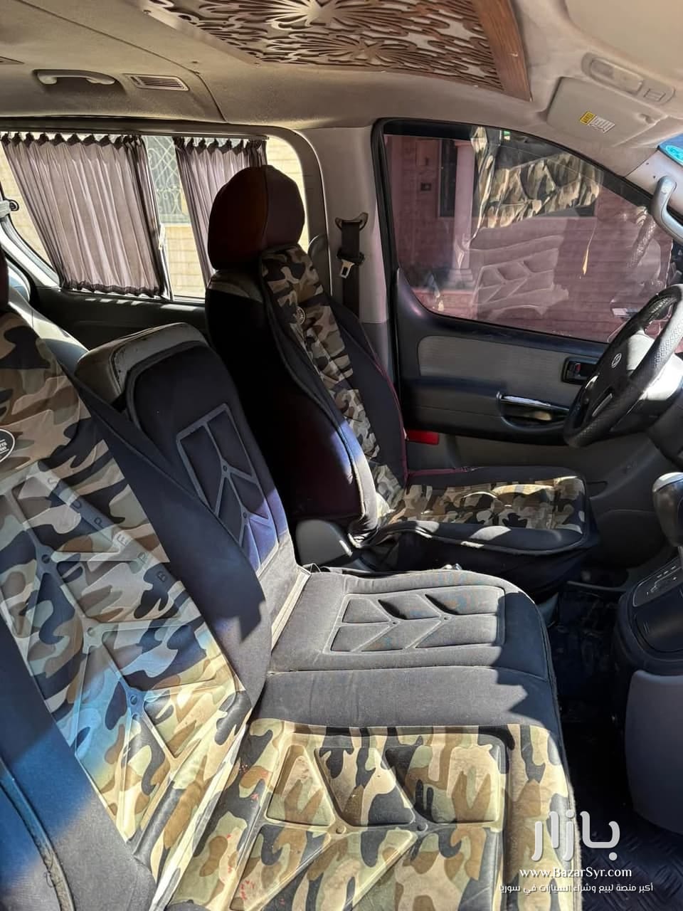 فان Hyundai H1 و بنمرة عمومي حمراء ريح فان Hyundai H1 و بنمرة عمومي حمراء ريح - هونداي - محافظة دمشق - صورة 5 من 6