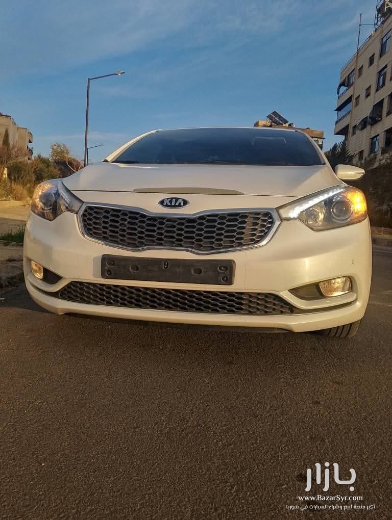 كياk3 موديل 2013 لون ابيض لولو  بانزين 1600cc اكمل وصف ماعدة فتحة سقف  - كيا - 2013 - محافظة دمشق - صورة 3 من 7