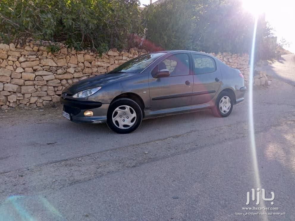 بيجو 206 سيدان   🧿  🎁صنع 2005 تسجيل 2009 - بيجو - 2005 - محافظة دمشق - صورة 3 من 4