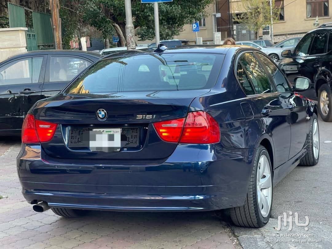 نوع السيارة  BMW318    // اساسي //   موديل : 2012  / مافي بهيك نظافه وجاهزيه  - بي إم دبليو - 2012 - محافظة دمشق - صورة 3 من 6