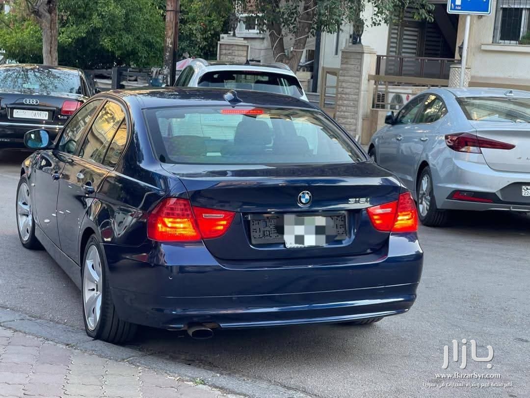 نوع السيارة  BMW318    // اساسي //   موديل : 2012  / مافي بهيك نظافه وجاهزيه  - بي إم دبليو - 2012 - محافظة دمشق - صورة 5 من 6