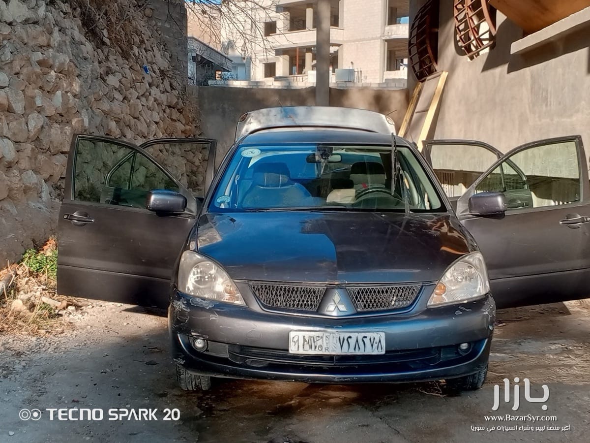 متسوبيشي لانسر موديل 2007-خالية من برا عدا غطا المحرك خالية من جوا متسوبيشي لانسر موديل 2007-خالية من برا عدا غطا المحرك خالية من جوا - متسوبيشي - 2007 - محافظة دمشق - صورة 1 من 4