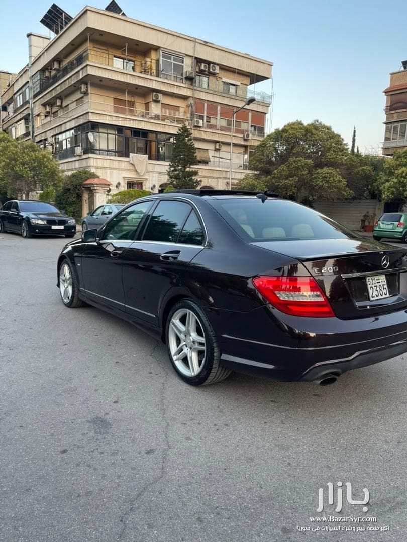 مرسيدس C200 2012 مرسيدس C200 2012 - مرسيدس - 2012 - محافظة دمشق - صورة 2 من 4