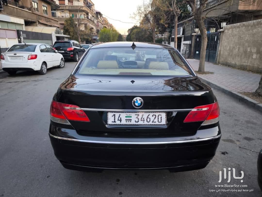 BMW 730 Li الطويلة. موديل: 2008. سورية إدخال قديم. كاملة المواصفات. BMW 730 Li الطويلة. موديل: 2008. سورية إدخال قديم. كاملة المواصفات. - بي إم دبليو - 2008 - محافظة دمشق - صورة 4 من 4
